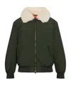 Save The Duck Draven Bomber Jacket In Green