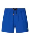 Save The Duck Drawstring Swim Shorts In Blue