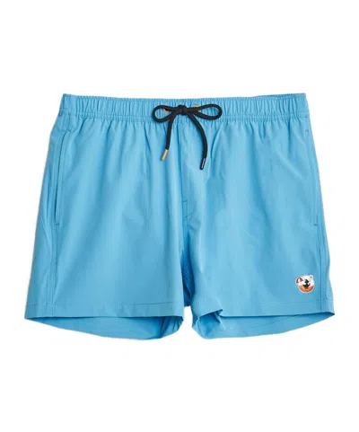 Save The Duck Drawstring Swim Trunks In Blue