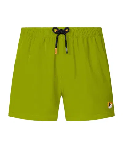 Save The Duck Drawstring Swim Trunks In Green