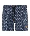 Save The Duck Drawstring Swimming Trunks In Blue