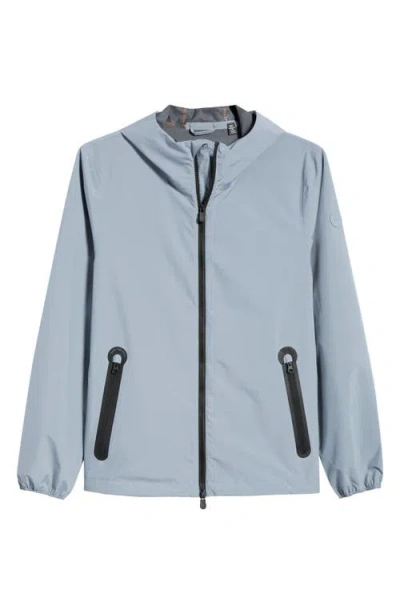 Save The Duck Drop Hooded Rain Jacket In Blue