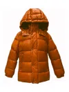 Save The Duck Echo Long Duvet With Hood In Orange