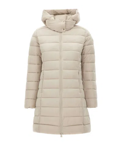 Save The Duck Edel Padded Coat In Brown