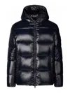 Save The Duck Edgard Down Jacket With Laqu Finish In Black