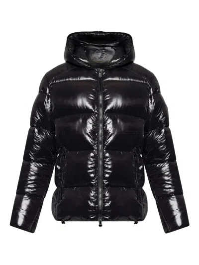 SAVE THE DUCK EDGARD DOWN JACKET WITH LAQUÉ FINISH