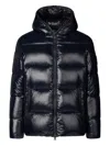Save The Duck Hooded Puffer Jacket In Black