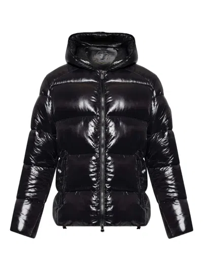 SAVE THE DUCK EDGARD DOWN JACKET WITH LAQUÉ FINISH