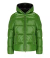 Save The Duck Edgard Green Hooded Padded Jacket