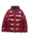 Save The Duck Edgard Hooded Puffer Jacket In Red