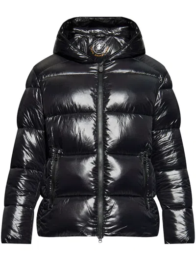 Save The Duck Edgard Hooded Padded Jacket In Black