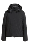 Save The Duck Elaine Waterproof Hooded Jacket In Black