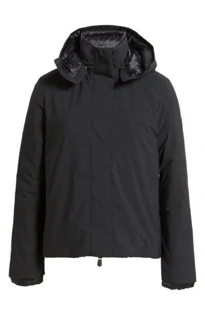 Save The Duck Elaine Waterproof Hooded Jacket In Black