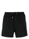 Save The Duck Elasticated Swim Shorts In Black