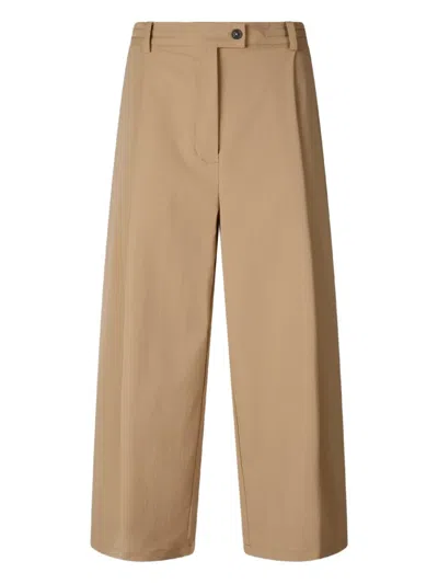 Save The Duck Elasticated-waist Trousers In Nude