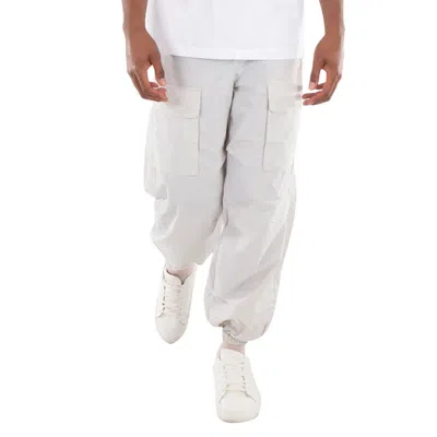 Save The Duck Elasticated Waistband Nylon Pants In White