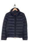 Save The Duck Eleanora Puffer Jacket In Blue