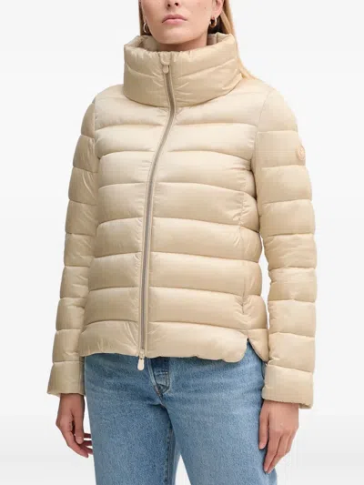 Save The Duck Elsie Padded Jacket In Neutral