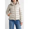 Save The Duck Elsie Water & Wind Repellent Puffer Jacket In Silver
