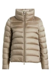 Save The Duck Elsie Water & Wind Repellent Puffer Jacket In Beige