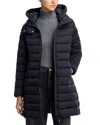 Save The Duck Enis Quilted Hooded Coat In Black