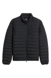Save The Duck Erion Water Repellent Quilted Puffer Jacket In Blue Black