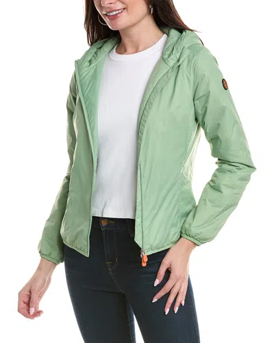 Save The Duck Etta Jacket In Green