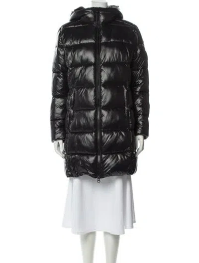 Pre-owned Save The Duck Faux Fur Coat In Gray