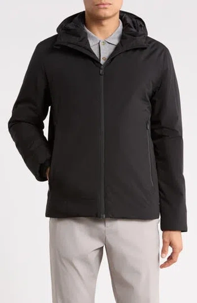 Save The Duck Federico Hooded Jacket In Black