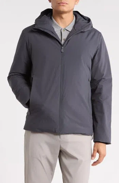 Save The Duck Federico Hooded Jacket In Gray