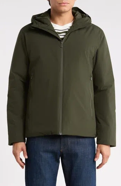 Save The Duck Federico Hooded Jacket In Green