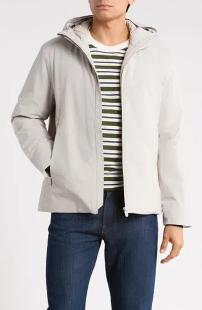 Save The Duck Federico Hooded Jacket In Gray