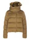 Save The Duck Felicity Removable-hood Padded Jacket In Green