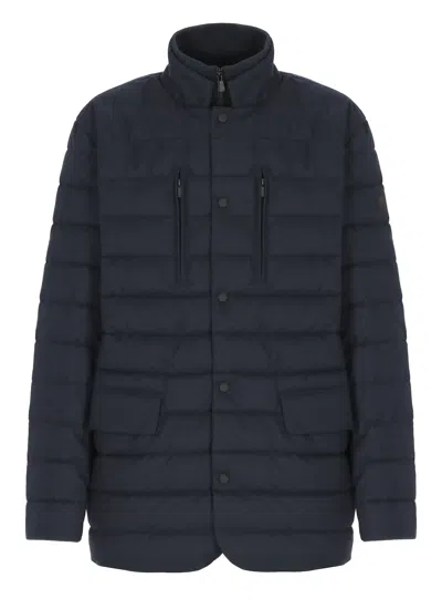 Save The Duck Quilted-pattern Padded Coat In Black