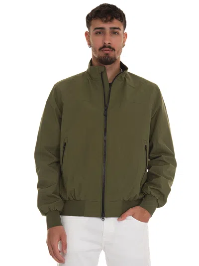 Save The Duck Finlay Bomber Jacket In Green