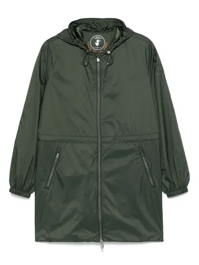 Save The Duck Green Parka With Hood