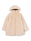 Save The Duck Flora Hooded Jacket In Neutral