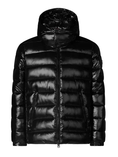 SAVE THE DUCK CHAQUETA ALCOCHADA - NEGRO