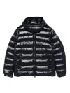 Save The Duck Florian Hooded Puffer Jacket In Black