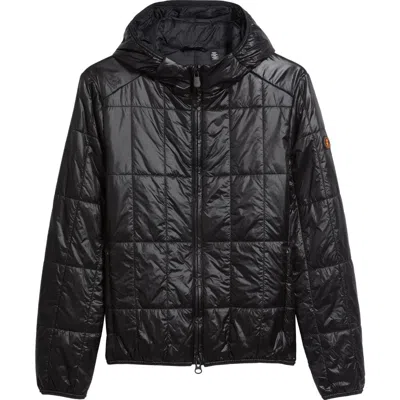 Save The Duck Floyd Quilted Water Resistant Jacket In Black