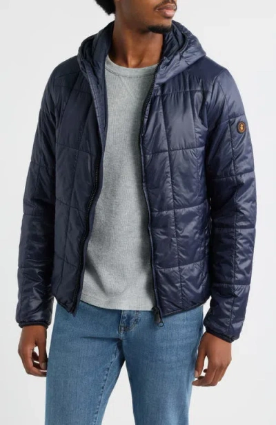 Save The Duck Floyd Water Repellent Puffer Jacket In Blue