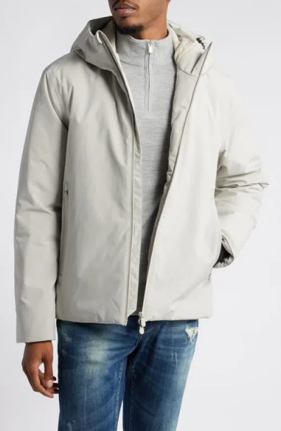 Save The Duck Flynn Jacket In Rainy Beige