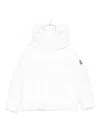 Save The Duck Funnel-neck Padded Jacket In White