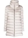 Save The Duck Matilda Detachable Fur Inner Coat In Neutrals
