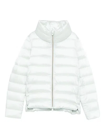 Save The Duck Funnel-neck Puffer Jacket In Multi