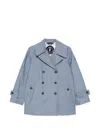 Save The Duck Sela Double-breasted Jacket In Blue