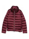 Save The Duck High-neck Puffer Jacket In Red