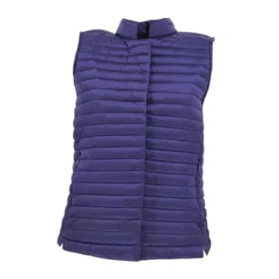 Save The Duck Gilet Aria Donna Electric Navy In Blue