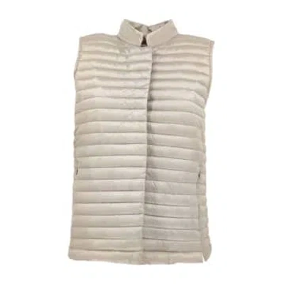 Save The Duck Gilet Aria Donna Pearl In White