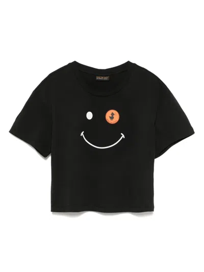 Save The Duck Gilma Crop Top In Black